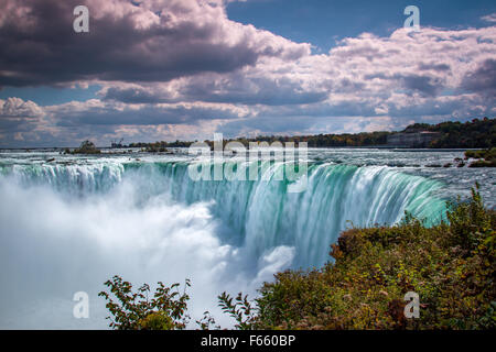 Cascate Horseshoe, Niagara, NYC. Foto Stock