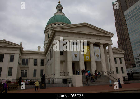 1862 Tribunale vecchio, St. Louis, MO Foto Stock