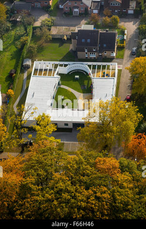 Asilo Infantile presso i giardini del centro termale, ex chiesa del Sacro Cuore, Chiesa del Sacro Cuore di Gesù, Hamm, Hamm, la zona della Ruhr Foto Stock