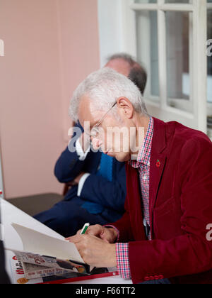 Stephen Clarke al oldie pranzo letterario 10-11-15 Foto Stock