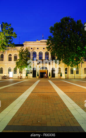 Il Municipio, Bekescsaba, Ungheria Foto Stock