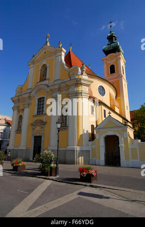 Chiesa del Carmine, Gyor, Gyõr, Ungheria Foto Stock