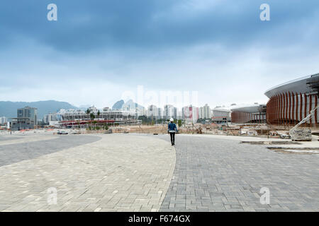 Rio de Janeiro Olympic Park in Barra da Tijuca, Rio de Janeiro Foto Stock