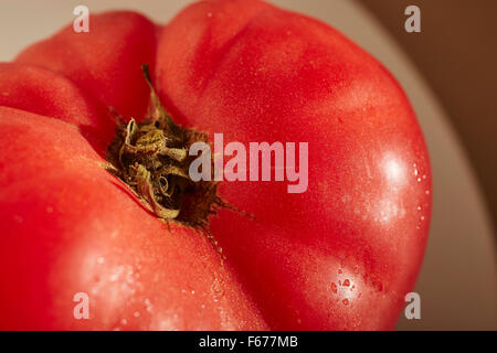 Mature cimelio di pomodoro Foto Stock