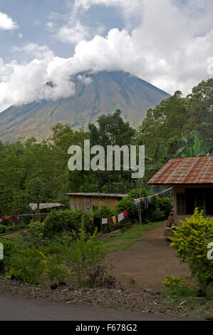 Vulcano Kelimutu Flores Indonesia Foto Stock