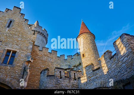 Castello Kokorin, Repubblica Ceca Foto Stock