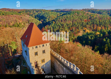 Castello Kokorin, Repubblica Ceca Foto Stock