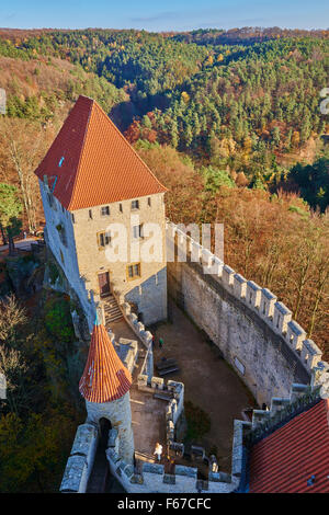 Castello Kokorin, Repubblica Ceca Foto Stock