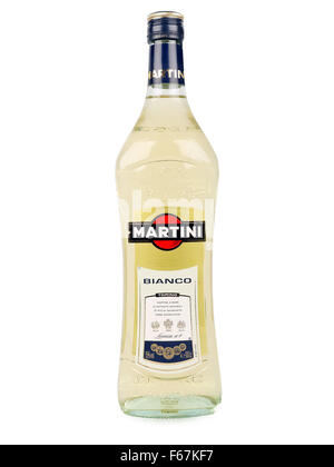 Martini un famoso vermouth italiano è il mondo della quarta più potente di marca alcolica producono Foto Stock