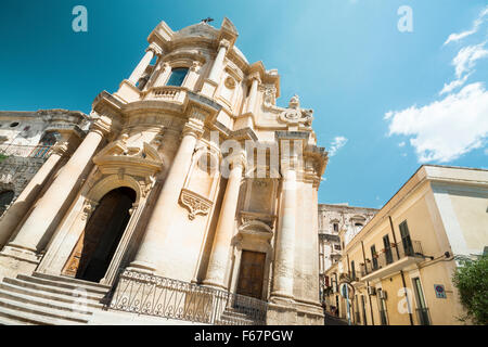 Chiesa di San Domenico - Noto, Sicilia, Italia. Foto Stock