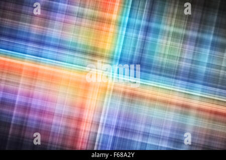 Abstract sfondo digitale con colorate strisce sfocate intersezioni, pattern di sfondo Foto Stock