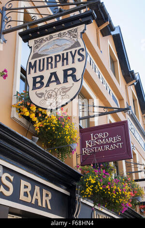 Murphy's, bar e pub segno; Killarney; Contea di Kerry, Irlanda Foto Stock