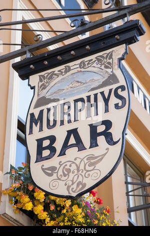 Murphy's, bar e pub segno; Killarney; Contea di Kerry, Irlanda Foto Stock