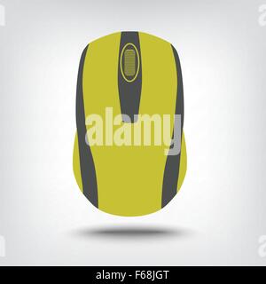 Computer icona del mouse come un concetto Illustrazione Vettoriale