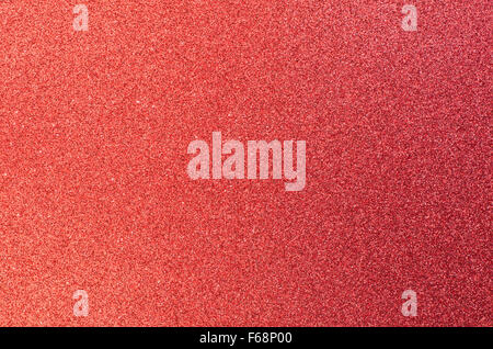 Rosso scintillante di Grana carta sullo sfondo Foto Stock