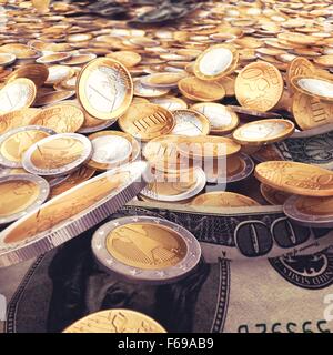 Sfondo di denaro Foto Stock