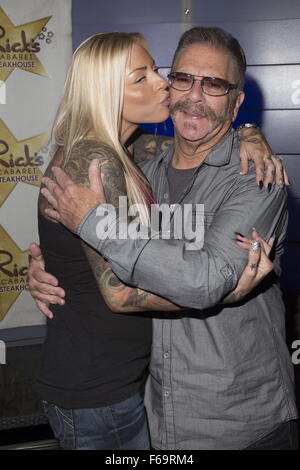 Rick's Cabaret NYC decimo anniversario il partito con il "Ronnie la limousine Driver" da Howard Stern presentano: Britney Shannon, Ronnie Mund dove: New York New York, Stati Uniti quando: 14 Ott 2015 Foto Stock