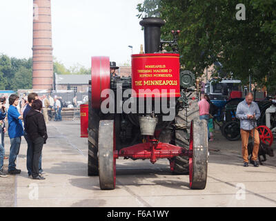 Oisterwijkste Stoomdagen 2015 il Minneapolis Minneapolis Trebbiatrice Co foto 9 Foto Stock