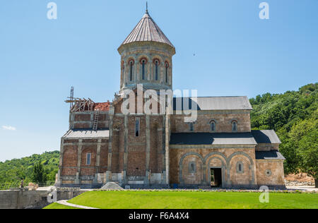 Monastero di Santa Nino in Bodbe - Ortodossa Georgiana complesso monastico e la sede dei vescovi di Bodbe, Kakheti, Goergia Foto Stock
