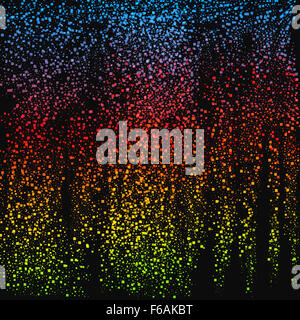 Motley sfondo astratto Foto Stock