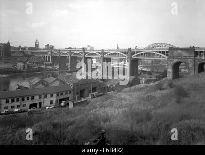Livello alto ponte, 1969 Foto Stock