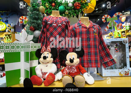 Disney Store interno, Times Square NYC Foto Stock