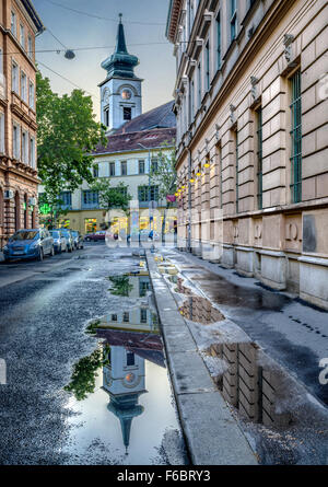 Chiesa calvinista a Budapest, Ungheria Foto Stock