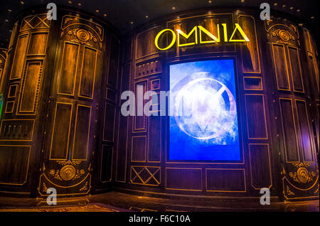 La Omnia Night club di cesari palace hotel di Las Vegas Foto Stock