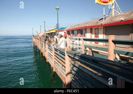 Redondo Beach nei pressi di Los Angeles, dal South Pier;California; USA;l'America Foto Stock