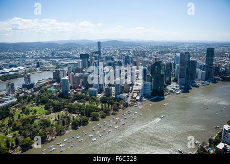 Skyline di Brisbane, Queensland, Australia Foto Stock