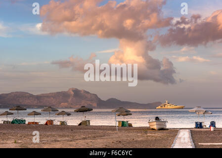 Rodi Lindos. Foto Stock