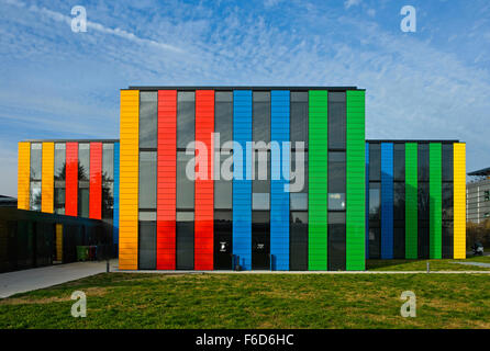 Servizi di centrale edificio BI, École Polytechnique Fédérale de Lausanne EPFL di Losanna, Svizzera Foto Stock