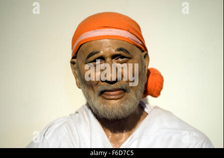 Shirdi Sai Baba, museo delle cere, lonavala, pune, Maharashtra, india, asia Foto Stock