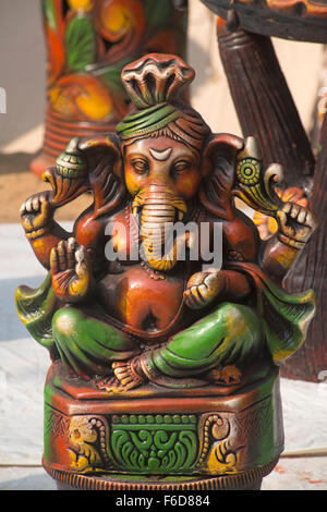 Idol del signore ganesh per la vendita, surajkund mela, faridabad, Haryana, India, Asia Foto Stock