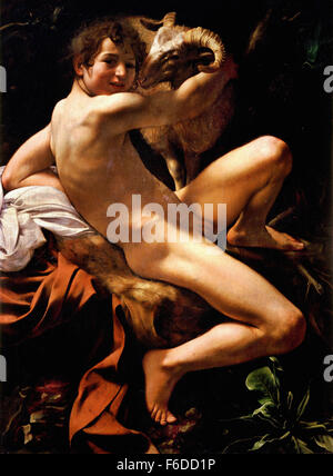 Michelangelo Merisi da Caravaggio - Saint-John Battista Foto Stock