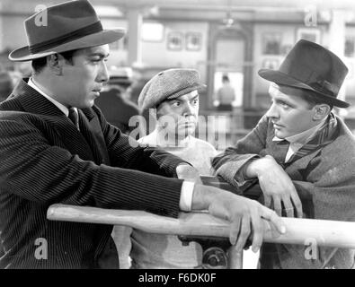 Data di rilascio: 29 marzo 1941. Il titolo del filmato: knockout. STUDIO: Warner Bros Le foto. Trama: . Nella foto: Anthony Quinn come il sig. Harry Trego. Foto Stock