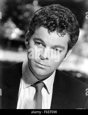 Data di rilascio: Settembre 18, 1963. Il titolo del filmato: l'ossessione. STUDIO: Argyle imprese. Trama: il dottor Markway, facendo ricerche per provare l'esistenza dei fantasmi, indaga Hill House, una grande e misteriosa mansion con un conto sensazionale storia di morte violenta e la pazzia. Con lui sono scettico giovane Luca che sta per ereditare la casa, il misterioso e chiaroveggente Teodora e insicuro Eleanor, la cui capacità psichiche fanno di lei si sentono in qualche modo in sintonia con qualunque spiriti abitano la vecchia magione. Con il passare del tempo diventa chiaro che hanno ottenuto più di essi contrattati per come il fantasma delle prese Foto Stock