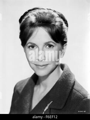 Data di rilascio: Settembre 18, 1963. Il titolo del filmato: l'ossessione. STUDIO: Argyle imprese. Trama: il dottor Markway, facendo ricerche per provare l'esistenza dei fantasmi, indaga Hill House, una grande e misteriosa mansion con un conto sensazionale storia di morte violenta e la pazzia. Con lui sono scettico giovane Luca che sta per ereditare la casa, il misterioso e chiaroveggente Teodora e insicuro Eleanor, la cui capacità psichiche fanno di lei si sentono in qualche modo in sintonia con qualunque spiriti abitano la vecchia magione. Con il passare del tempo diventa chiaro che hanno ottenuto più di essi contrattati per come il fantasma delle prese Foto Stock