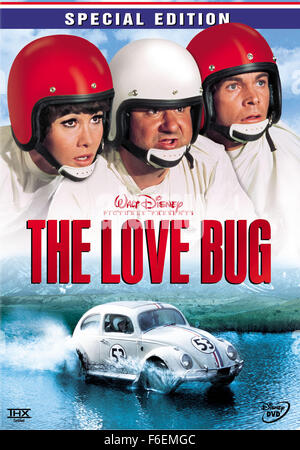 Dic 24, 1968; San Francisco, CA, Stati Uniti d'America; DVD box art per la famiglia avventura/commedia "Love Bug' diretto da Robert Stevenson. Foto Stock