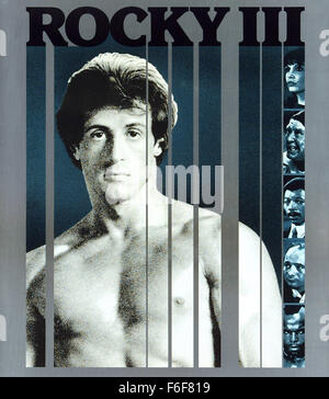 Data di rilascio: maggio 28, 1982 il titolo del filmato: Rocky III DIRETTORE: Sylvester Stallone STUDIO: United Artists Trama: quando Rocky è sconfitto da un brutale challenger, Apollo Creed offre a riqualificarsi lui al fine di riguadagnare il suo spirito combattivo nella foto: Sylvester Stallone come Rocky Balboa (credito Immagine: c United Artists/Entertainment Immagini)) Foto Stock