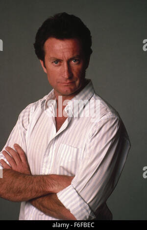 Feb 07, 1986; New York, NY, STATI UNITI D'AMERICA; attore Bryan Brown stelle come Rollie Tyler nel Robert Mandel diretto thriller, 'F/X." Foto Stock