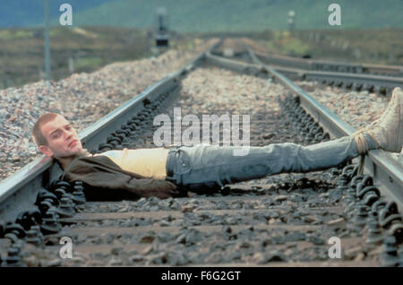 Jul 19, 1996; GLASGOW, SCOZIA;attore EWAN McGREGOR stelle come marchio' Affitto Boy' Renton in 'Trainspotting". Foto Stock