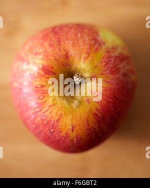 Cox's orange pippin apple close up macro Foto Stock