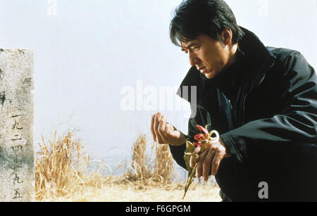 Jan 18, 2001; Hong Kong, Cina; attore Jackie Chan come Buck Yuen in "l'accidentale Spy'. Diretto da Teddy Chan. Foto Stock