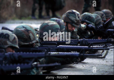 Set 08, 2001; Londra, Inghilterra, Regno Unito; scena dal fumetto, guerra, dramma ''soldati Buffalo" diretta da Gregor Jordan. Foto Stock