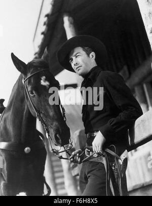 1941, il titolo del film: Billy the Kid, Direttore: David Miller, Studio: MGM, nella foto: cavallo, David Miller. (Credito Immagine: SNAP) Foto Stock