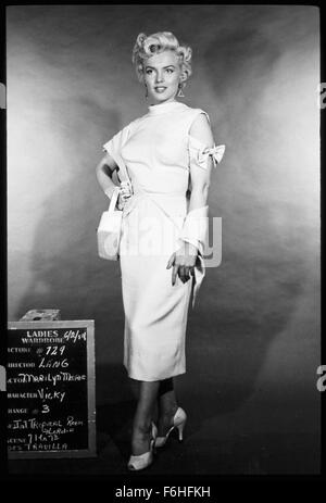 1954, il titolo del film: NON C'è azienda come show business director: WALTER LANG, Studio: volpe, nella foto: ABBIGLIAMENTO, costume, MARILYN MONROE, carriera ragazza, professionista, femmina tuta. (Credito Immagine: SNAP) Foto Stock