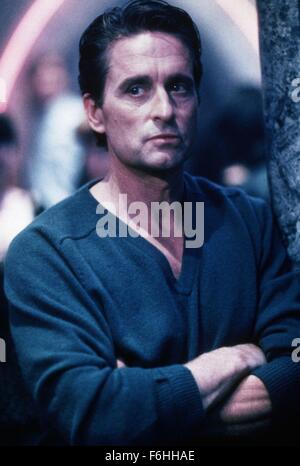 1992, il titolo del film: basic instinct, Direttore: Paul Verhoeven, Studio: TRI, nella foto: Michael Douglas. (Credito Immagine: SNAP) Foto Stock