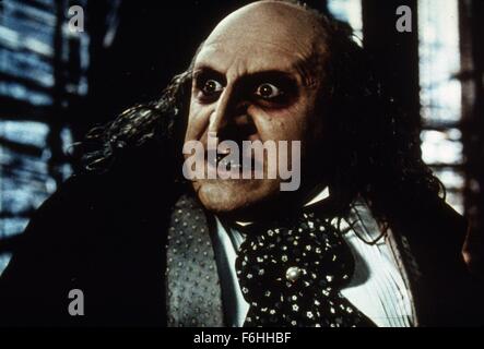 1992, il titolo del film: Batman Returns, Studio: WARNER. (Credito Immagine: SNAP) Foto Stock