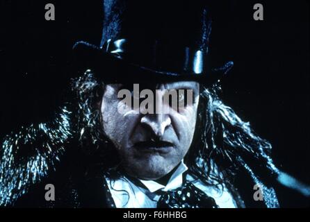 1992, il titolo del film: Batman Returns, Studio: WARNER. (Credito Immagine: SNAP) Foto Stock